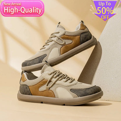 2026 Summer Hot Selling Breathable Mens Casual Shoes Foot Protection Anti Slip Sports Shoes Cushioned Comfortable Walking Shoes