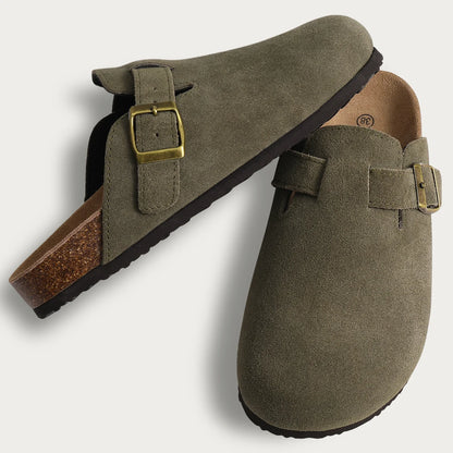 The Belgrave Suede Mule