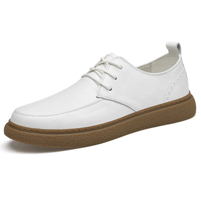Designer Brand Men's Genuine Leather Shoes Soft Sole Comfortable Casual Shoes Outdoor Running Shoes Men's Business Shoes 44 45