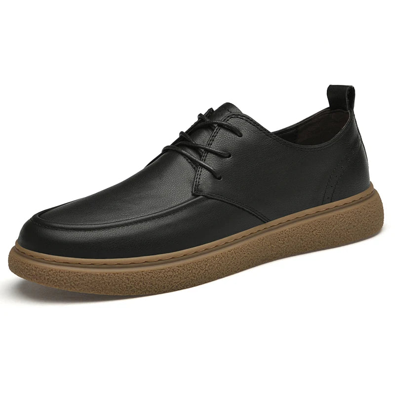 Designer Brand Men's Genuine Leather Shoes Soft Sole Comfortable Casual Shoes Outdoor Running Shoes Men's Business Shoes 44 45