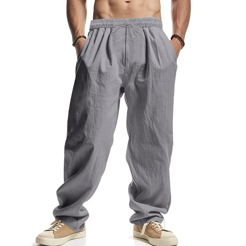The Harrington Linen Trouser
