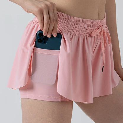 Aura Flowy Active Shorts