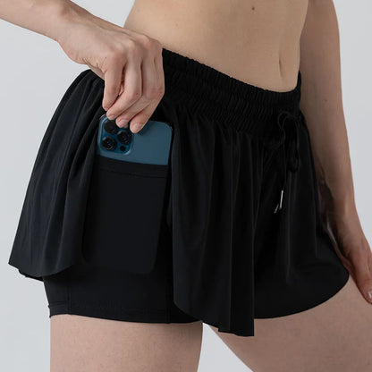 Aura Flowy Active Shorts