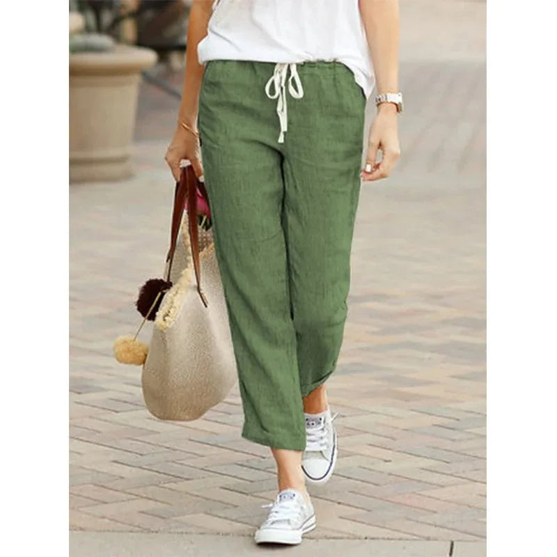 Marlowe Cotton Trouser