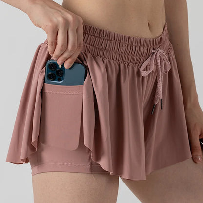 Aura Flowy Active Shorts