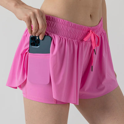 Aura Flowy Active Shorts