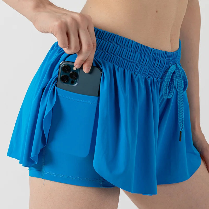 Aura Flowy Active Shorts