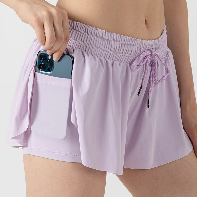 Aura Flowy Active Shorts