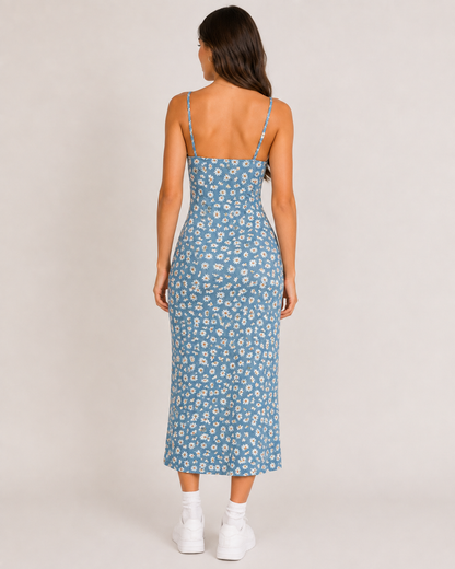 Portofino Print Maxi Dress