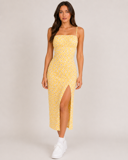 Portofino Print Maxi Dress