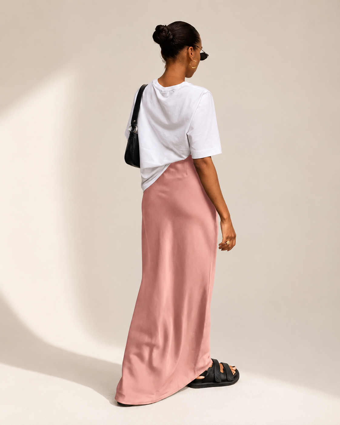 Seraphine Satin Skirt
