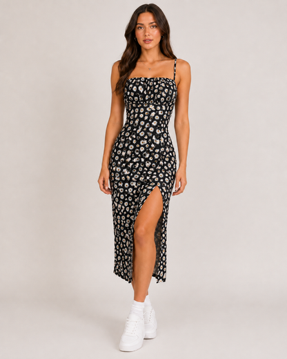 Portofino Print Maxi Dress